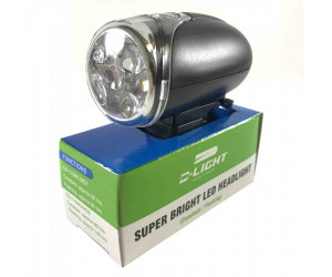 Фара передняя VENZO CB16-F01-006 LED чёрная